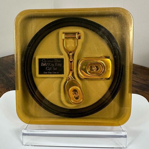 Dior Vintage Trotter Men’s Belt Size 40-44 Cut to Size Unused Certificate of Aut - Picture 1 of 16